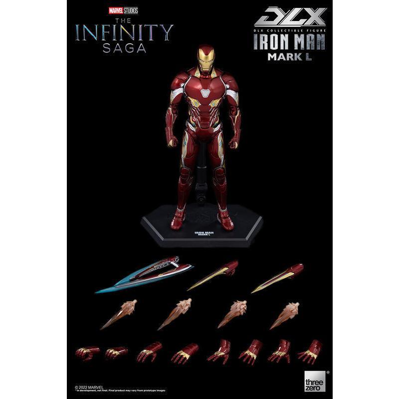 現貨 全新 threezero DLX 鋼鐵人 Mark L MK50 馬克50 合金可動完成品 IRONMAN 3A-細節圖8