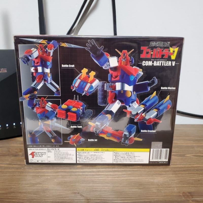 現貨 全新 MINI ACTION 01 超電磁 機器人 COM-BATTLER V 孔巴特拉 ACTION TOYS-細節圖2