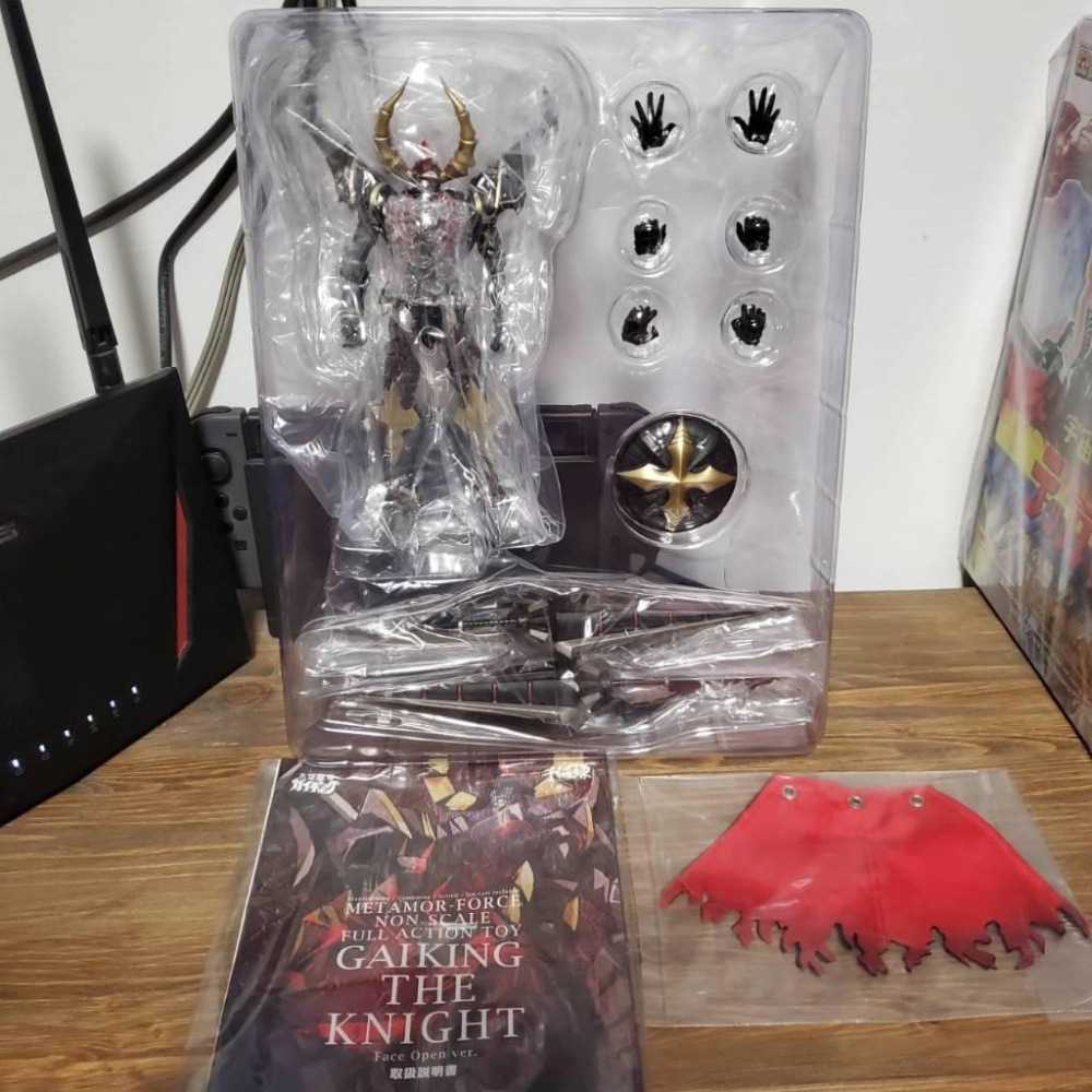 現貨 千值練 METAMOR-FORCE 大空魔龍 face open 鎧王 限定 合金可動完成品-細節圖6