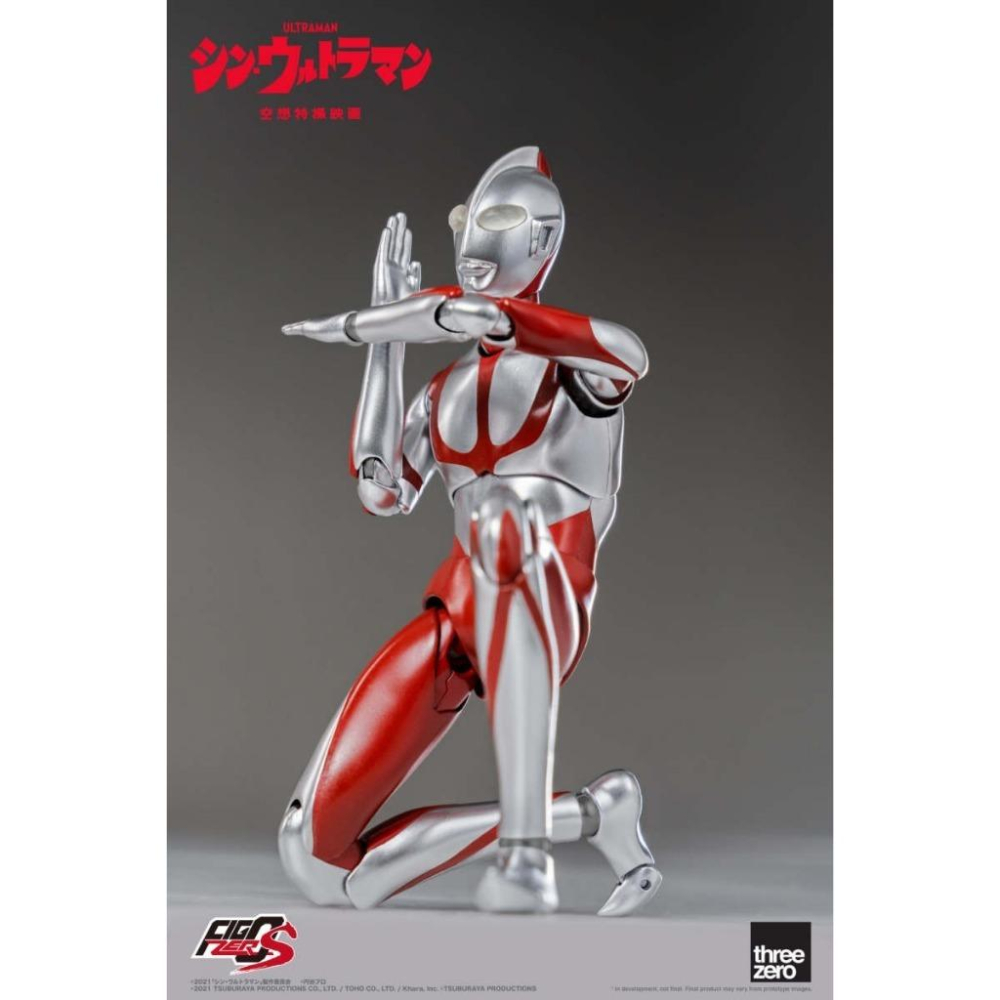 現貨 全新 threezero FigZero S 新超人力霸王 新奧特曼 6吋 可動 非SHF-細節圖6