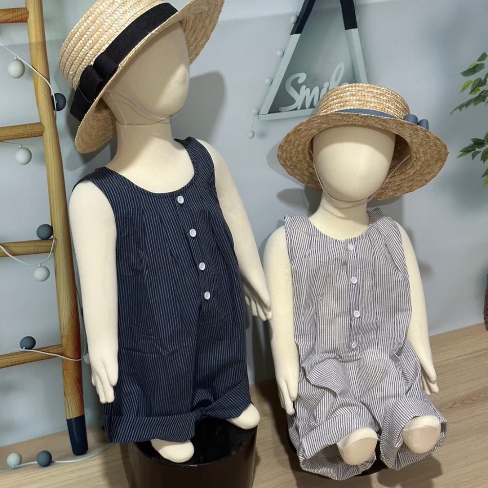 嬰幼兒硬挺圓頂細款蝴蝶結草帽-細節圖4