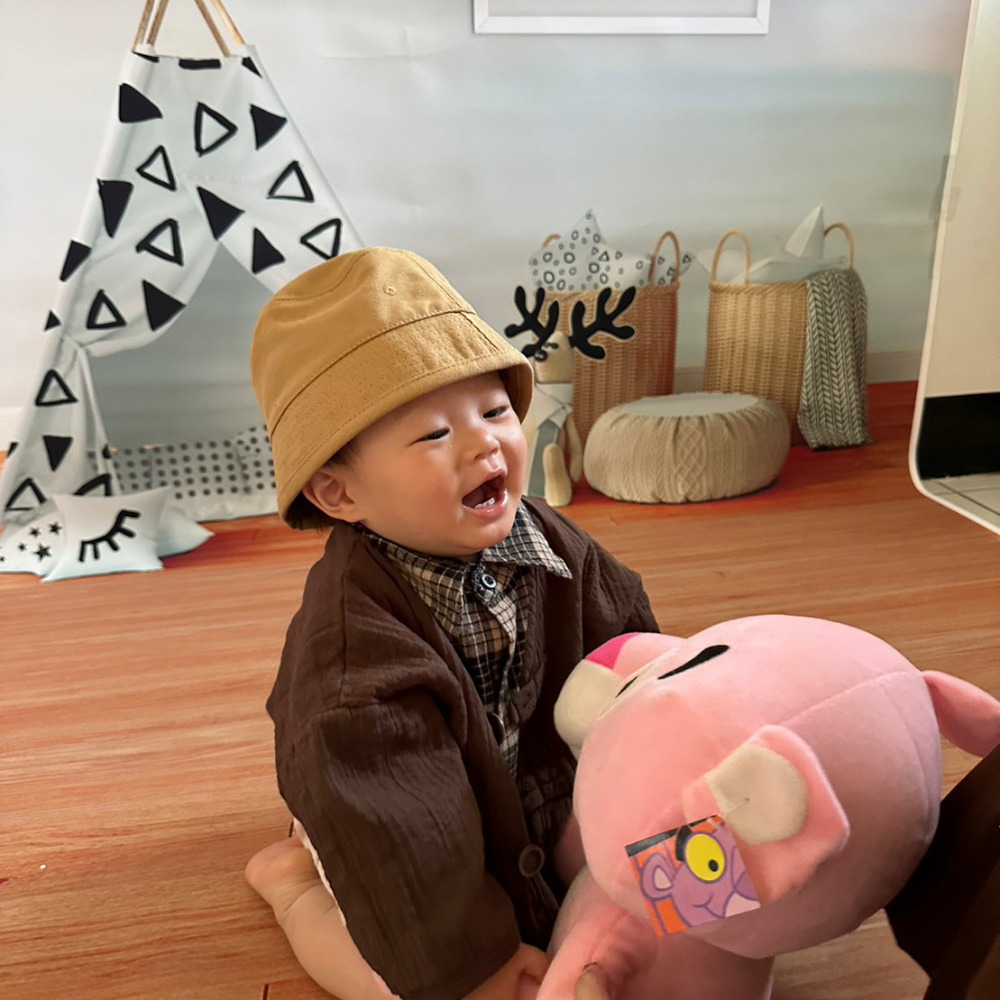 兒童簡約百搭漁夫帽-細節圖10