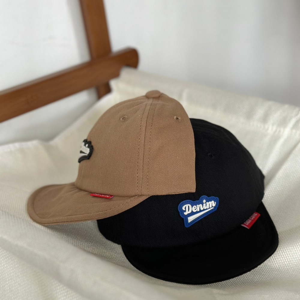 兒童單寧字樣帥氣棒球帽-細節圖8