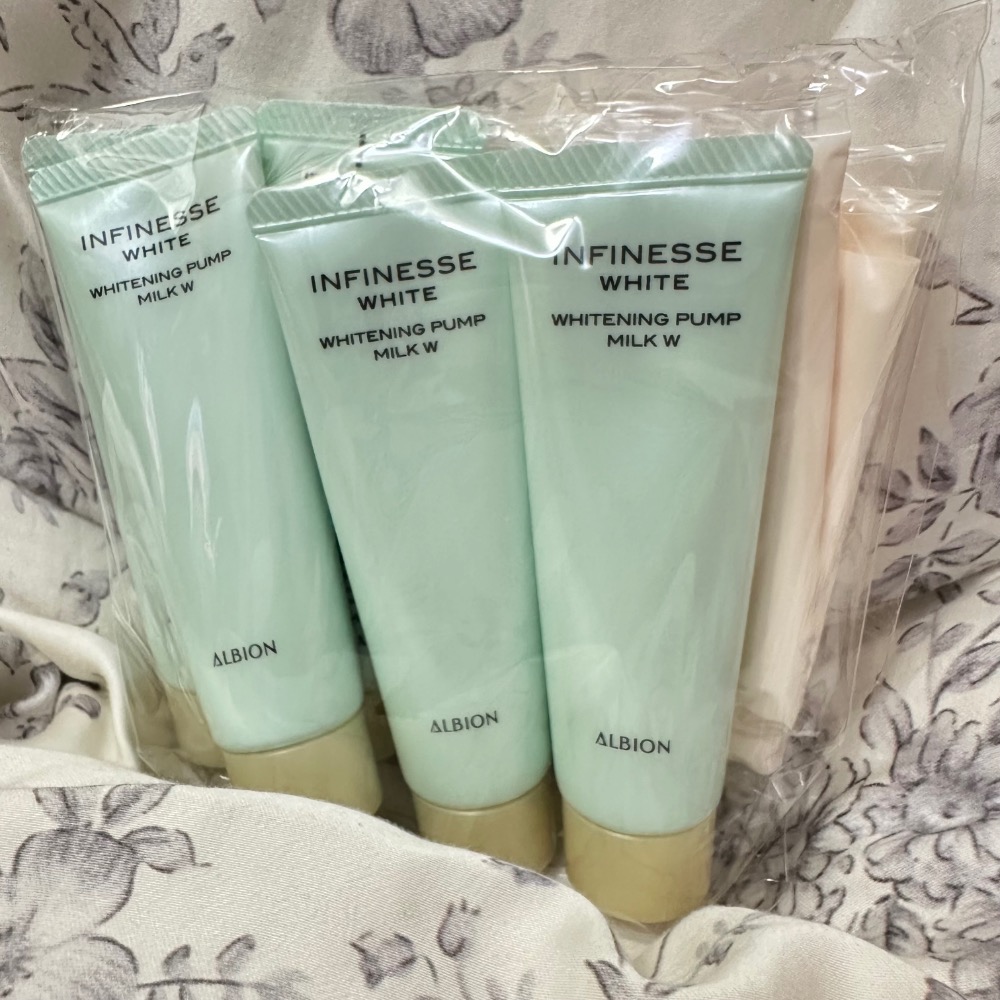 ALBION 賦白彈力全能掃黑滲透乳 30g ，買5入贈按摩化妝棉(2片X3）-規格圖3