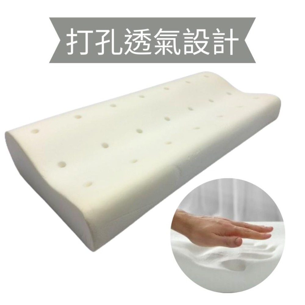 【EASYDAY】70D高密度 竹炭纖維記憶枕 快速出貨 台灣製 人體工學設計 枕頭 護頸枕 支撐頸部 【竹纖維記憶枕】-細節圖3