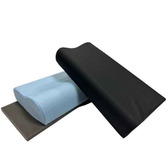 【EASYDAY】100%台灣製造 備長炭/吸濕排汗高低調整型記憶枕 記憶枕 枕頭 頸椎枕 高支撐【高低調整記憶枕】-細節圖2