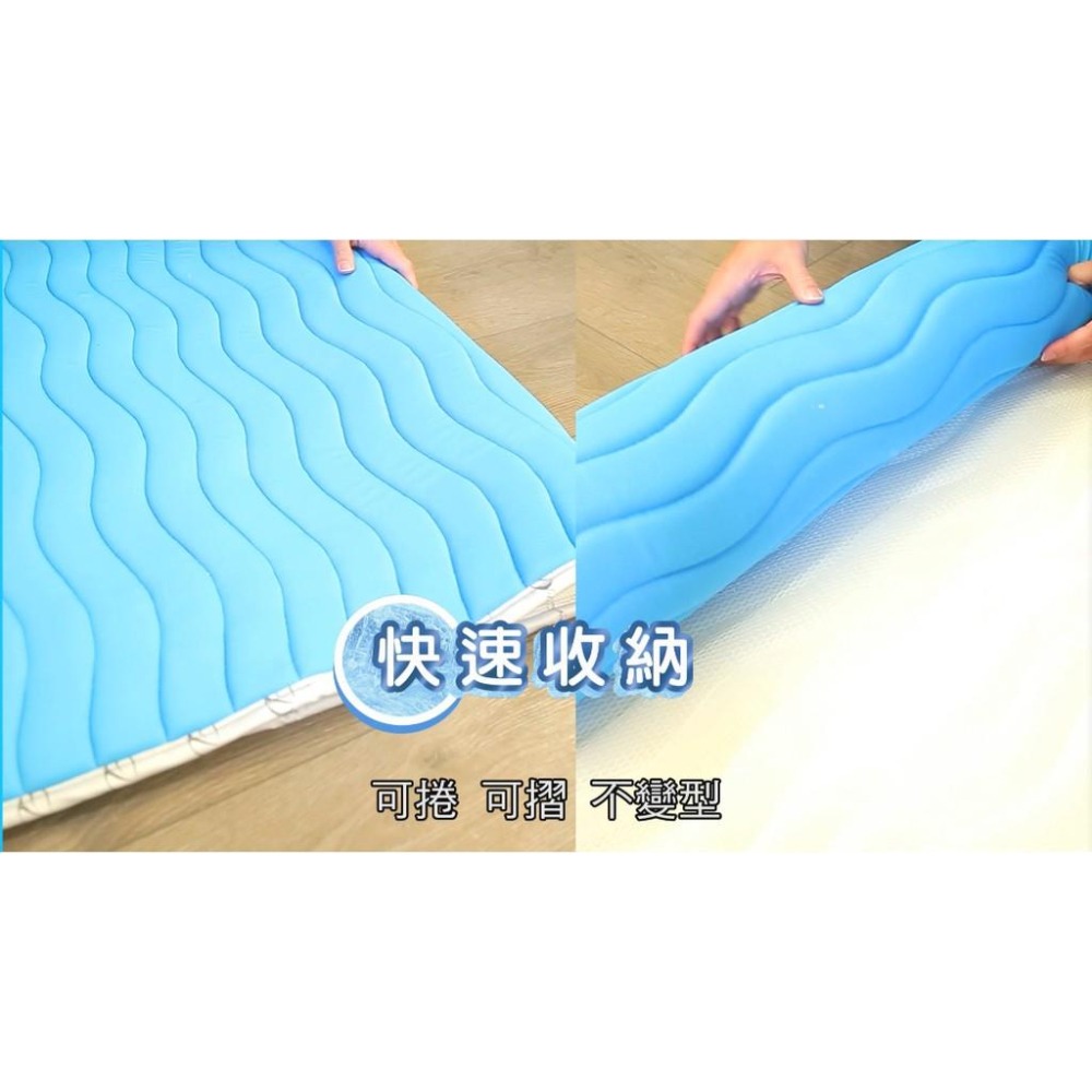 【EASYDAY】100%台灣製造 獨家專利產品 3D蜂巢四季涼感墊 野餐墊 瑜珈墊 床墊 露營 地墊-細節圖7