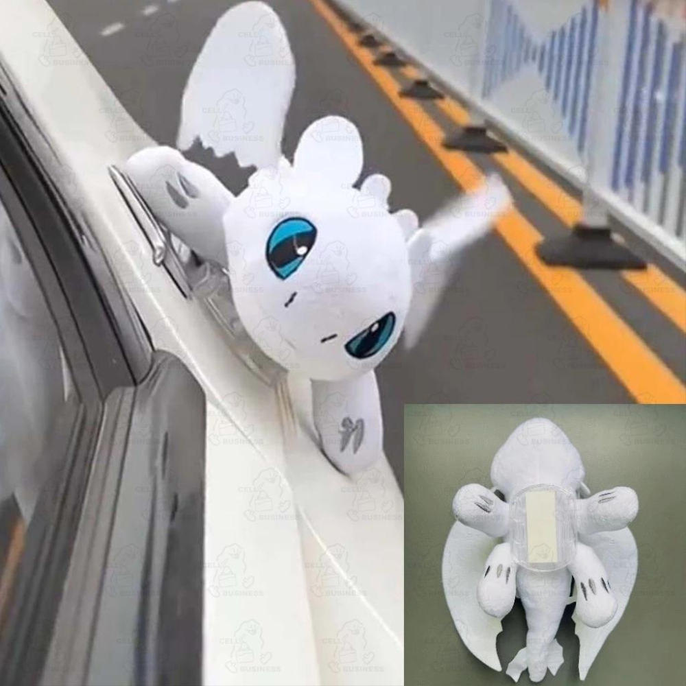 【TAI】沒牙車用娃娃 機車 汽車 車頂天窗裝飾汽車 沒牙  無牙仔 小配件 摩托車 機車 汽車裝飾 A68-細節圖7