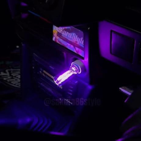 【24小時出貨】LED 氣氛燈 氛圍燈 觸控開關 可調亮度 氣氛燈汽車 車內氣氛燈 電腦燈 汽車氛圍燈 A62-細節圖4