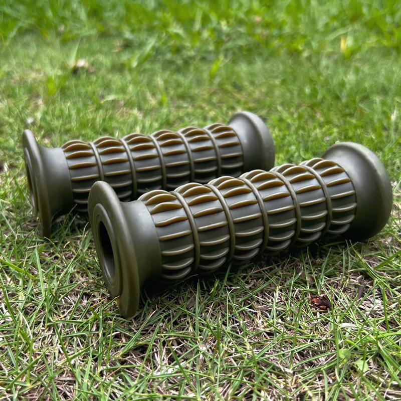 24小時出貨【細胞公事】復古直紋握把套 A36 偉士牌 復古摩托車 野狼 雲豹 KTR 愛將 復古 手工車-細節圖3