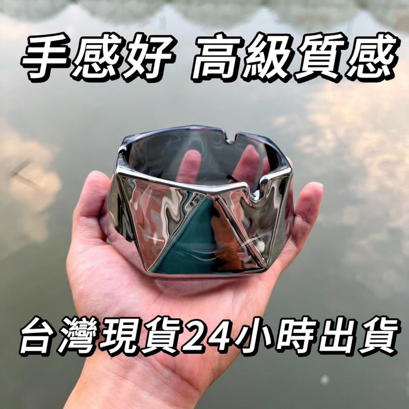 台灣24HR出貨【細胞公事】質感玻璃煙灰缸 辦公室擺飾 網紅爆款-細節圖2