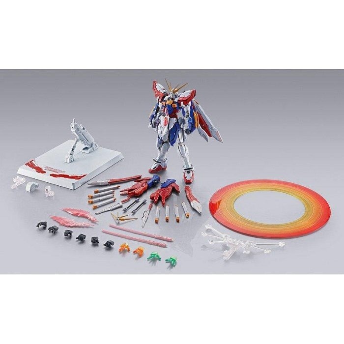 魂商店 PB限定 METAL BUILD MB 神鋼彈 &神鋼彈貳 BURNING GUNDAM & BURNING G-細節圖2