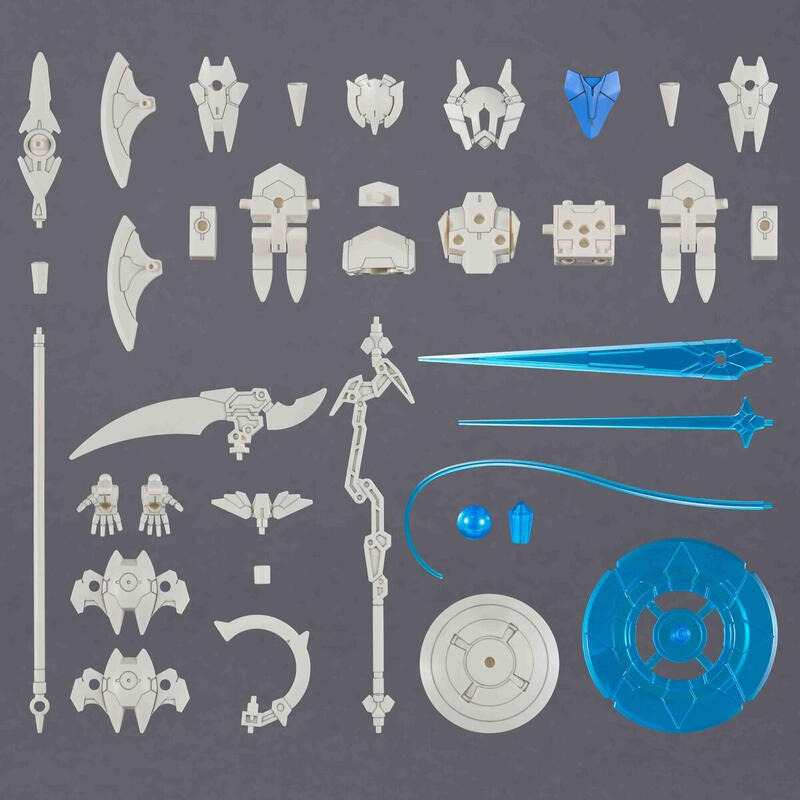 PB限定 萬代 30MM 1/144 EXM-E7sv SPINATIA 司比納帝亞 聖戰士規格 女武神-細節圖2