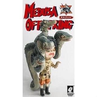 1000Tentacles Medusa Offspring 美杜莎之女 設計師玩具 sofubi-細節圖2