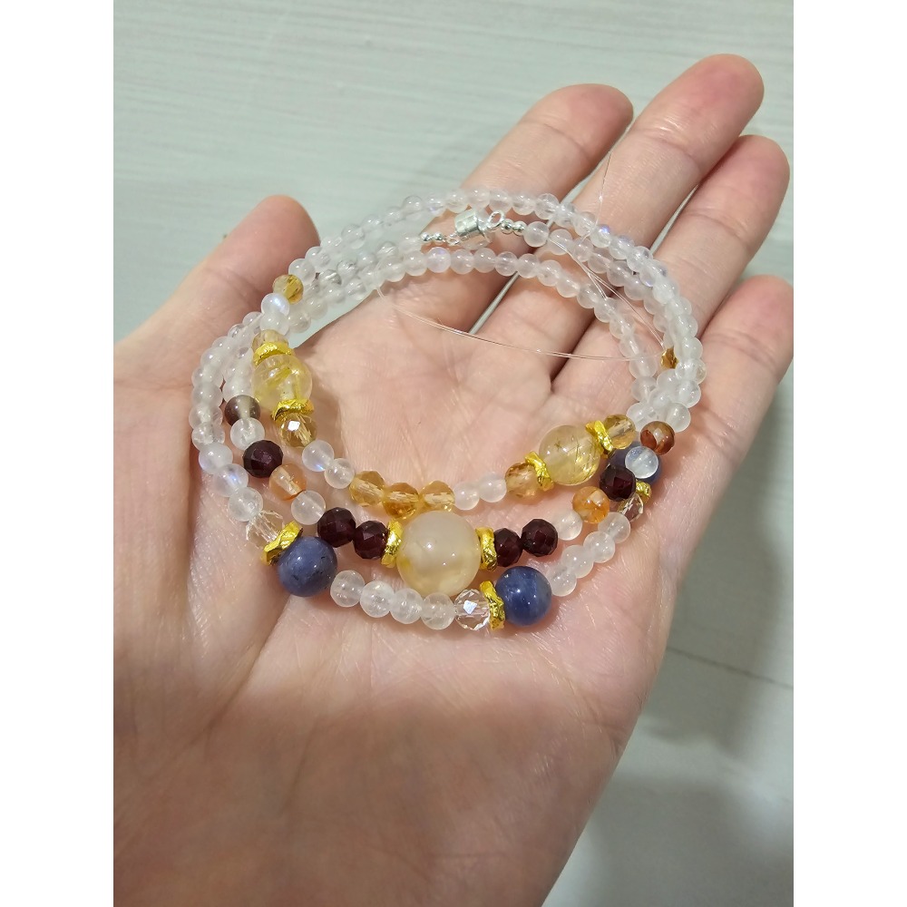 水晶手鍊3圈-細節圖2