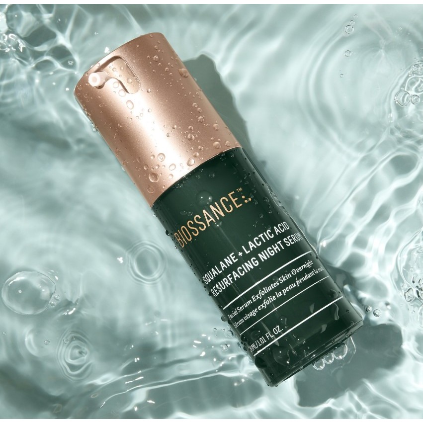 🍍愛佳美妝🥝Biossance Squalane+10% Lactic 乳酸煥膚精華液 15ml-細節圖2