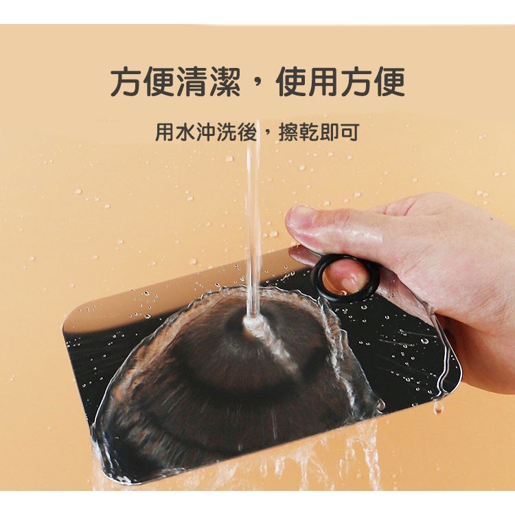 🍍愛佳美妝🥝不鏽鋼調色盤含調色棒套裝，壓克力調色盤組合-細節圖8