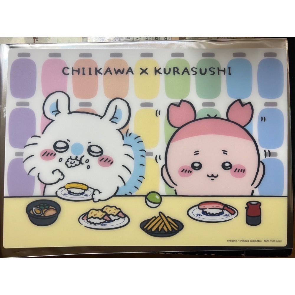 吉伊卡哇 藏壽司 扭蛋 筆記本 立體吊飾 徽章 紙膠帶 墊板-規格圖11