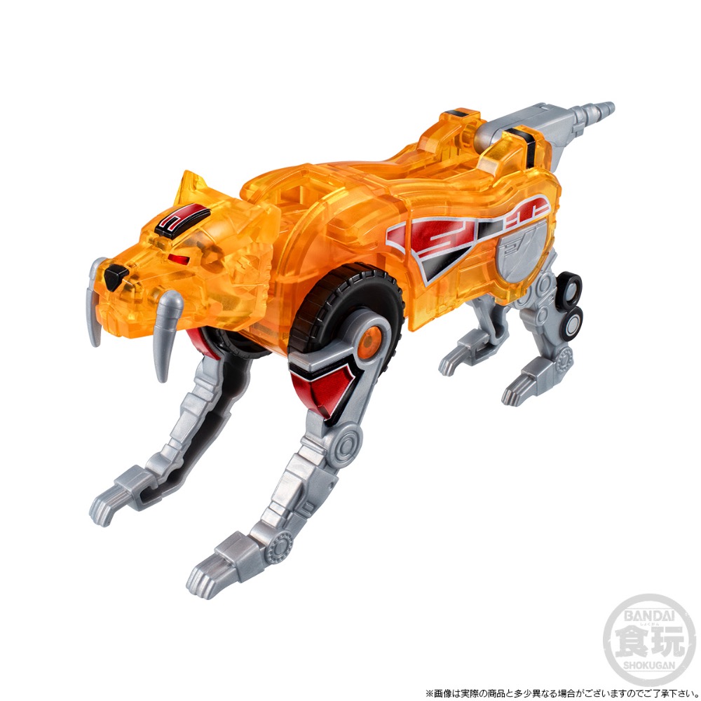 現貨 BANDAI 盒玩 SMP [金剛戰士 透明版] 恐龍戰隊獸連者 進化合體 大獸神 金剛戰士 透明配色 龍皇凱薩-細節圖7