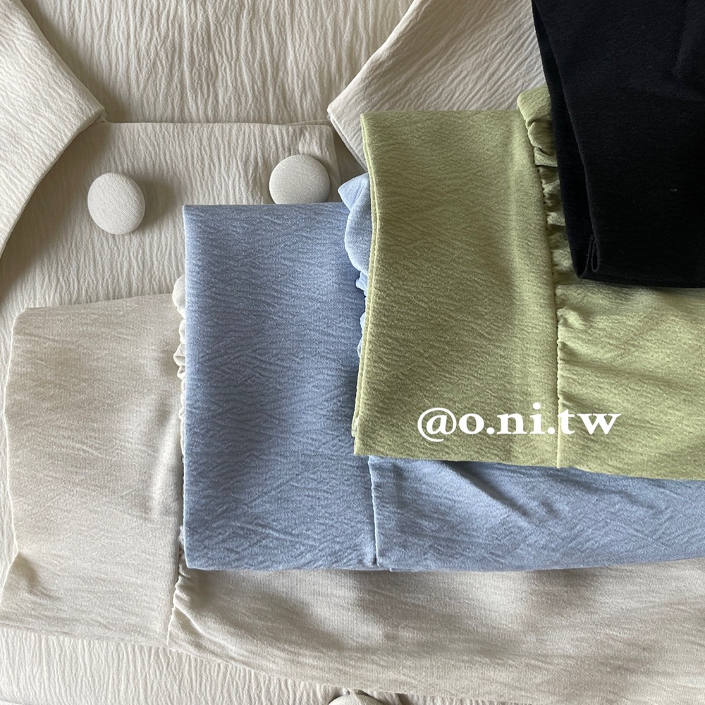 【o.ni.tw-現貨+預購#0029】日系春季新品馬卡龍色系連身裙 長裙 白色 藍色 綠色 黑色 韓日-細節圖7