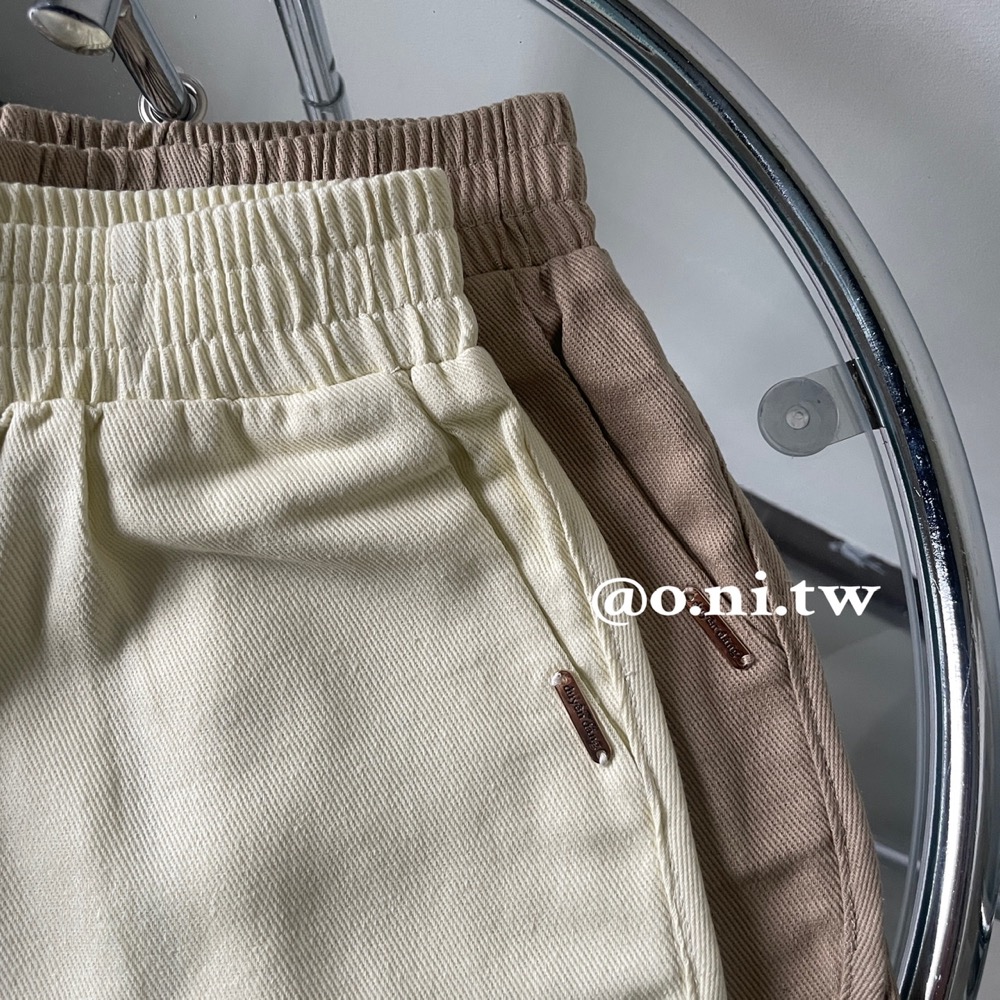 【o.ni.tw-現貨+預購#0040】夏季新款金標短褲-廠商自訂款 可愛色系短褲-細節圖7