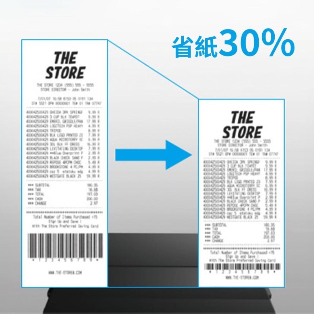 【Epson】高雄 TM-T82III 店家專用 熱感印表機  熱感式 收據印表機 發票機 一維碼 二維碼 微型印表機-細節圖4