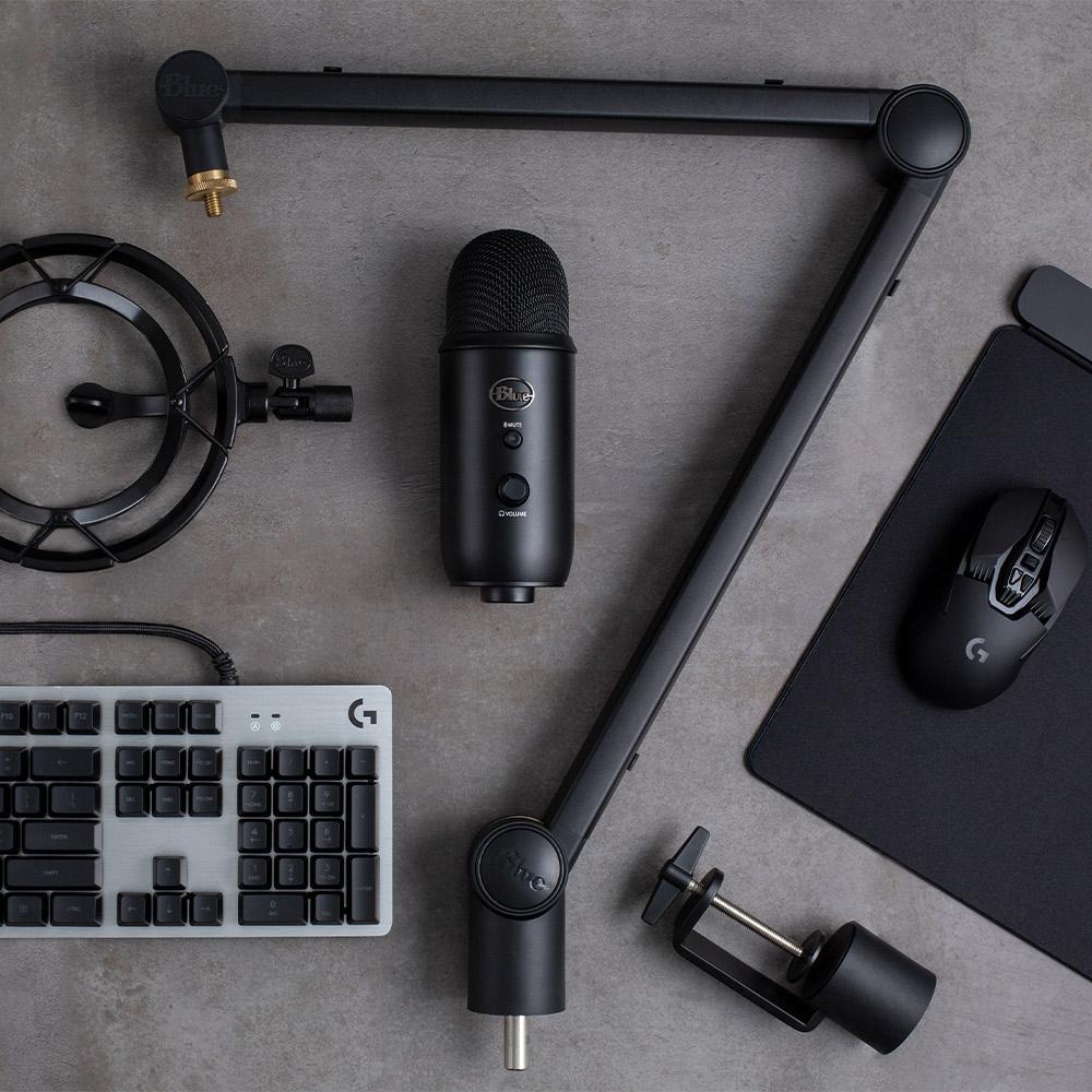 【Blue Yeti】高雄現貨 羅技 YETICASTER 麥克風組 台灣公司貨 USB 電容式 電腦 直播 電競-細節圖3