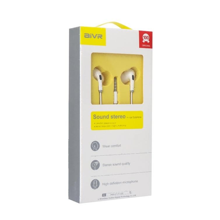 【阿婆K鵝】AIVR A-H6 耳機 3.5mm TYPE-C Lightning 各式接頭 1.2公尺 耳塞式 白色-細節圖6