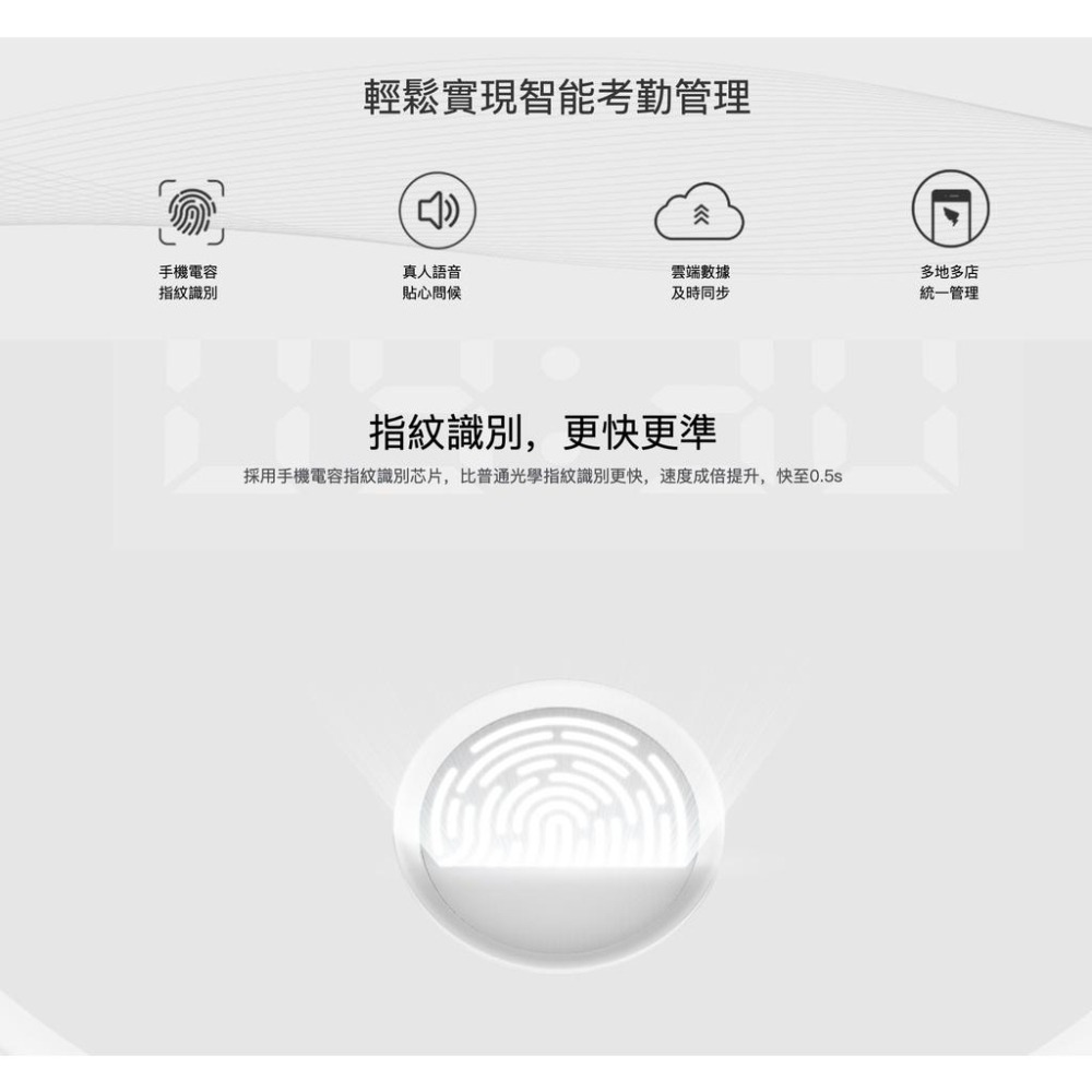 【免月租 打卡機】高雄 釘釘 超值 指紋打卡機 M1 PRO 考勤機 打卡鐘 M1F M1Y 人臉打卡機 手機打卡-細節圖3