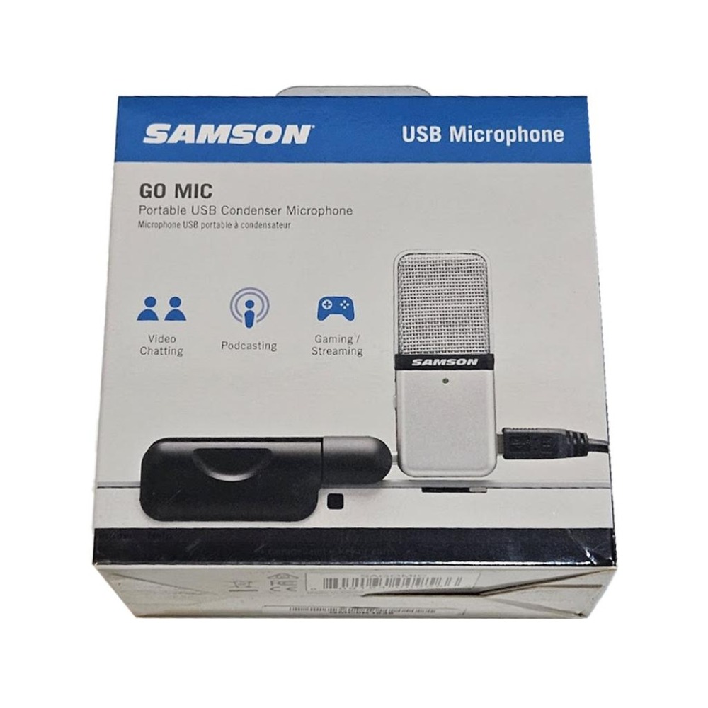 【美國SAMSON】高雄 Go Mic 電容式麥克風 筆電專用 夾式 USB 廣播 錄音 Meteor C01U PRO-細節圖6