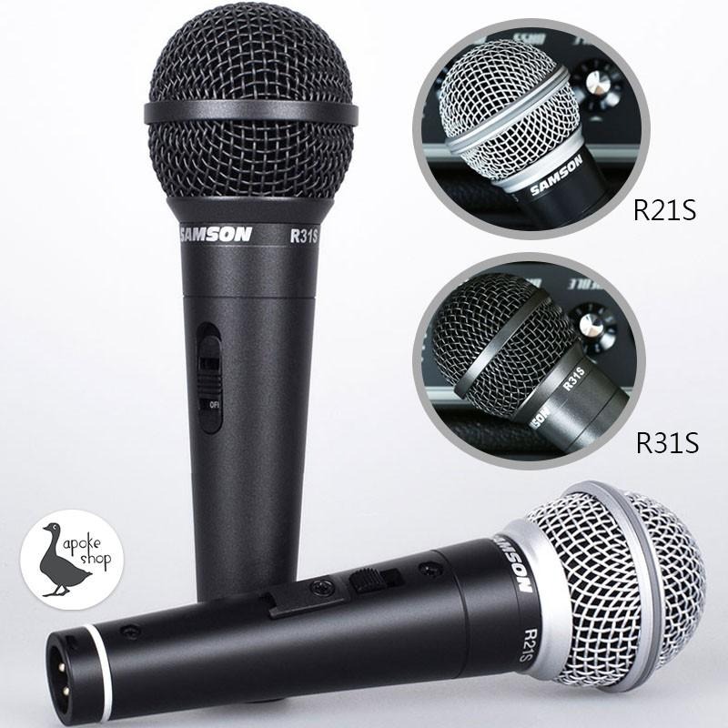 【麥克風】 美國 SAMSON R31S XLR 動圈式麥克風 演唱會 直播 唱歌 實況 廣播 現場 卡拉OK-細節圖7