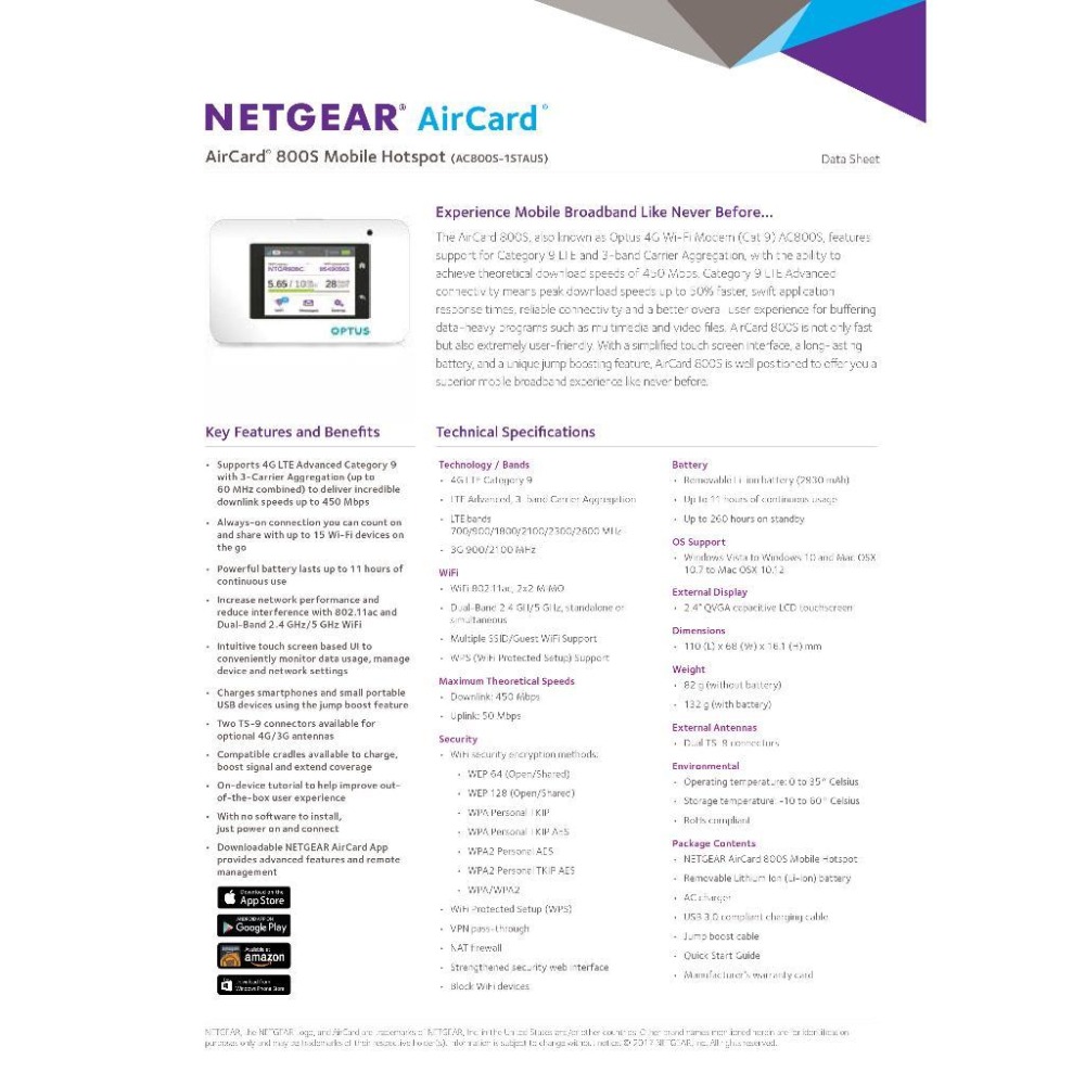 【Netgear】高雄 AC800s 3CA 高速4G+行動網卡 台灣全頻 網卡路由器 華為 E5785 E5787-細節圖8