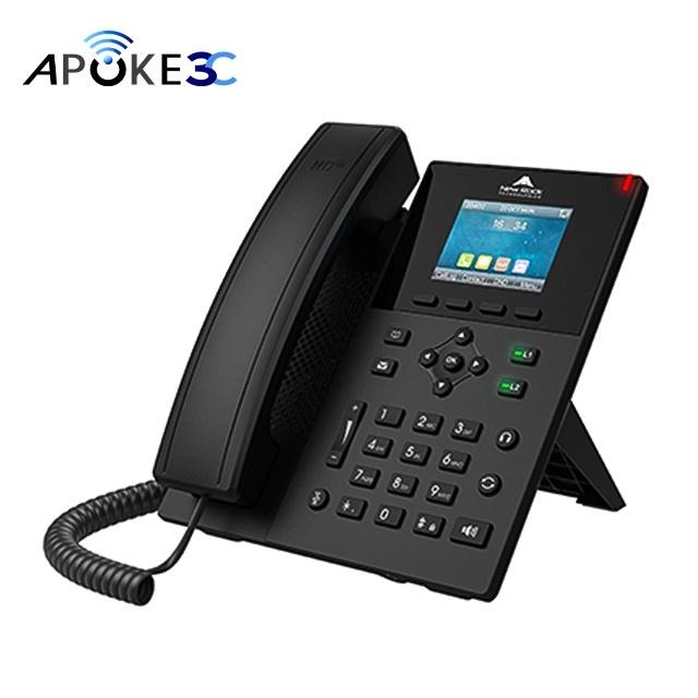 【迅時】 NRP1312G/P IP電話 NewRock 2.8吋 彩色螢幕 PoE VOIP 網路電話 SIP-細節圖3