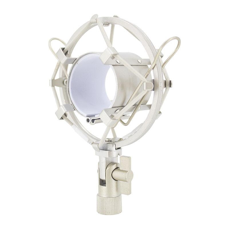 【阿婆K鵝】麥克風 通用款 金屬 防震架 減震架 避震架 支架 防噴罩 手持麥 電容麥克風 動圈麥克風 Superlux-細節圖6