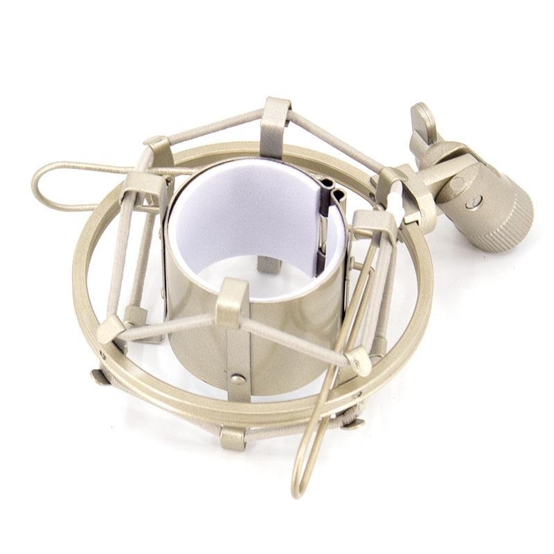 【阿婆K鵝】麥克風 通用款 金屬 防震架 減震架 避震架 支架 防噴罩 手持麥 電容麥克風 動圈麥克風 Superlux-細節圖7