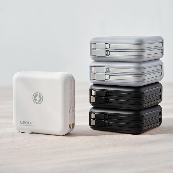 【LAPO】 新款 二代 WT-03CM 多功能 無線充行動電源 行動電源 Lightning MOZTECH-細節圖3