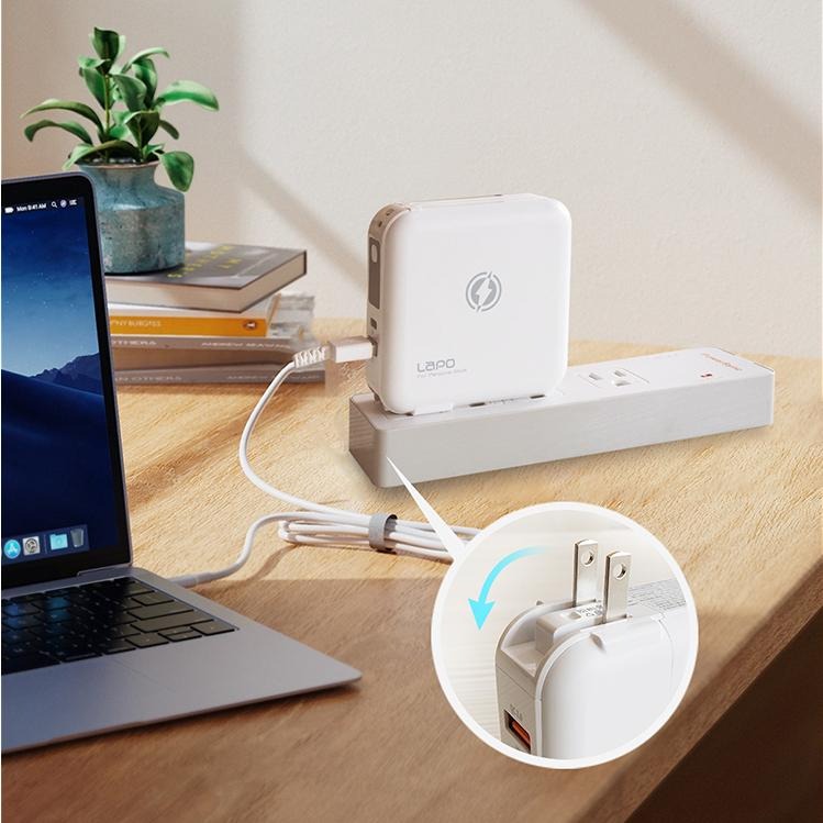 【LAPO】 新款 二代 WT-03CM 多功能 無線充行動電源 行動電源 Lightning MOZTECH-細節圖7