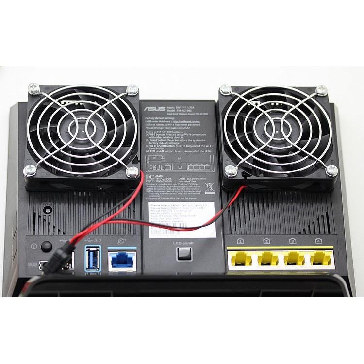 【阿婆K鵝】USB供電 散熱風扇 路由器 RT-ac68u RT-ac86u 適用 網卡路由器  迷你風扇 小風扇-細節圖2