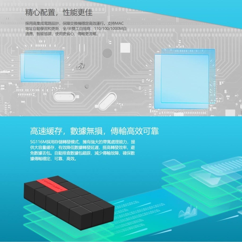 【阿婆K鵝】膠殼 SG116M 交換器16埠 8埠 5埠 5口 8口 16口 1000M Giga SWITCH-細節圖9