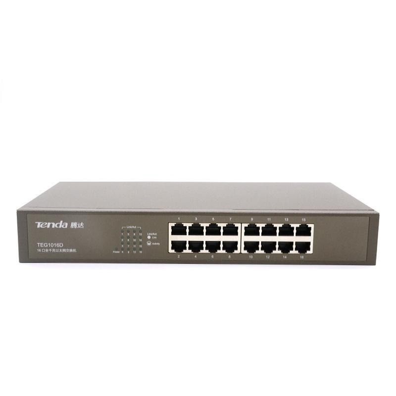 【阿婆K鵝】新款 騰達 Tenda TEG1024D 16口 24口 企業交換器 Switch HUB 交換機-細節圖8