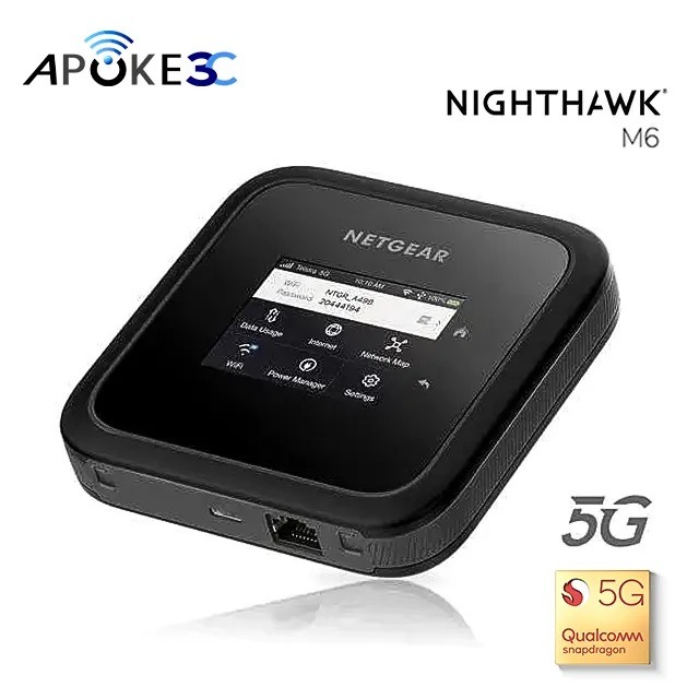 【Netgear】M6 MR6110 5G 移動路由器 Nighthawk 觸控螢幕 WiFi6 行動熱點分享器 sim-細節圖2