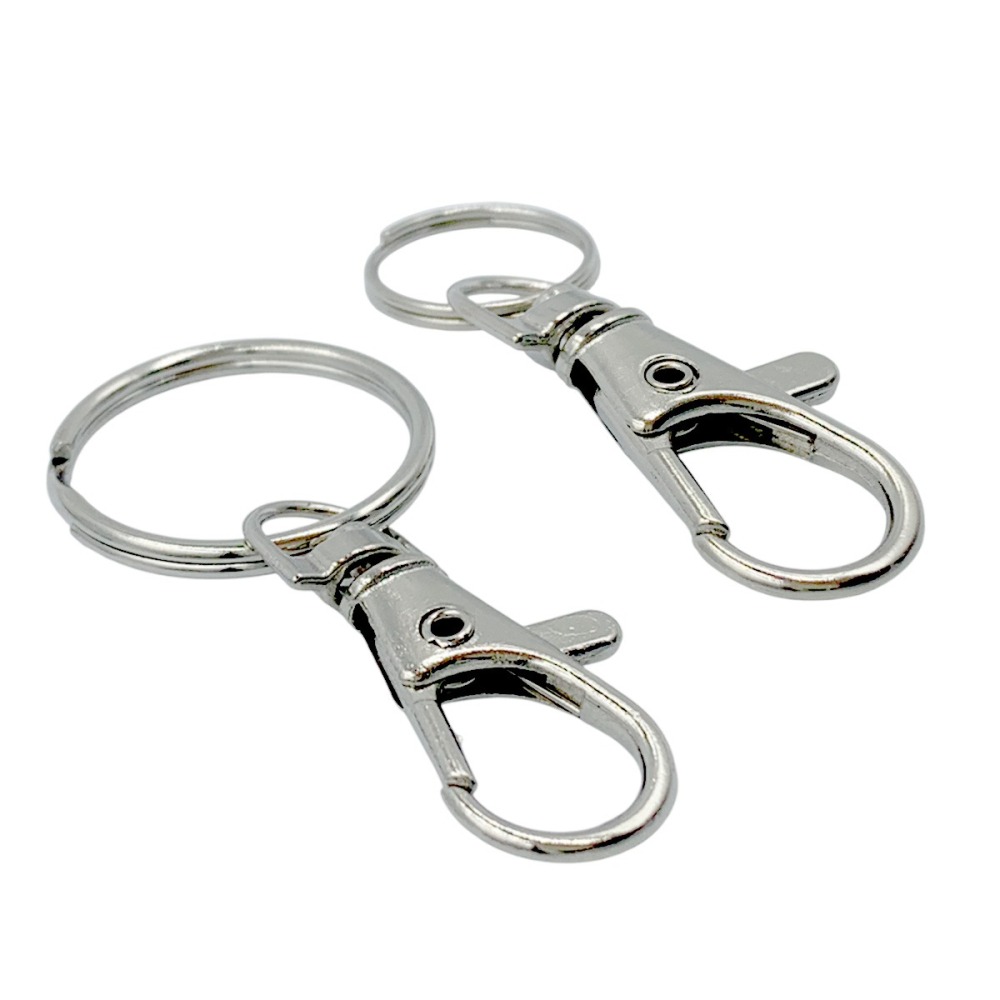 【生活用品】高雄批發 金屬鑰匙圈 龍蝦扣 鑰匙扣 手作吊飾 材料配件 DIY 吊飾 手作材料-細節圖2