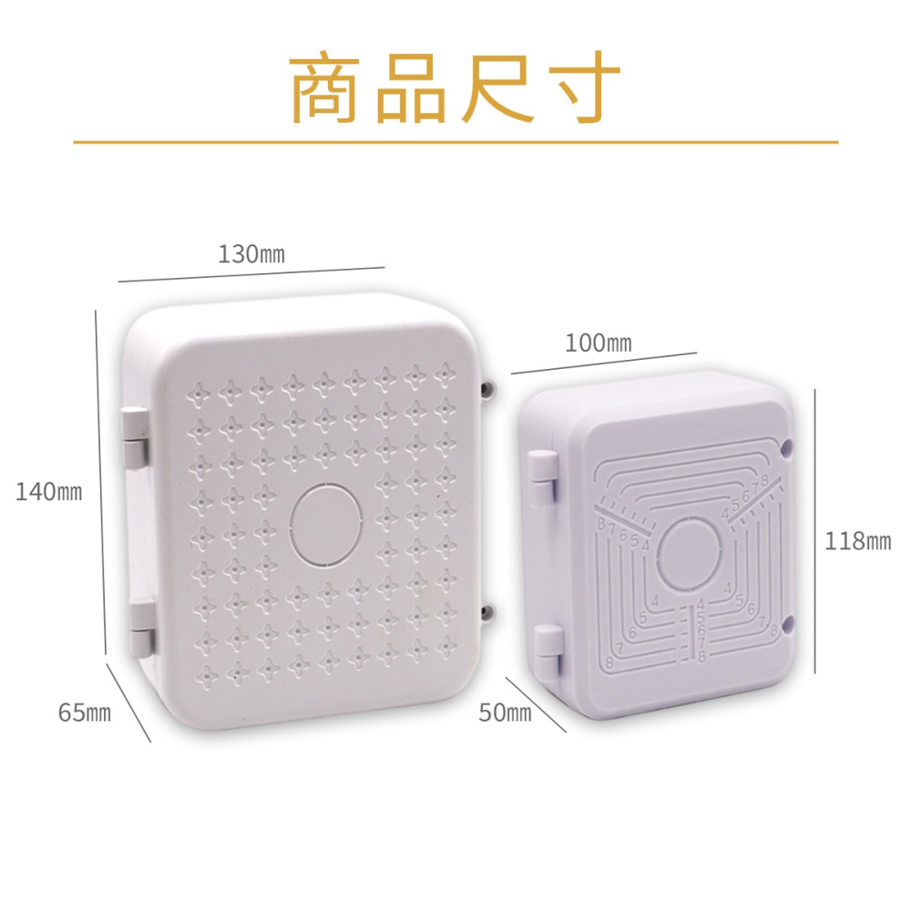 【監控配件】監視器防水盒 監視器線路收納盒 側掀式 集線盒 收線盒 監控防水盒 攝影機配線盒-細節圖5
