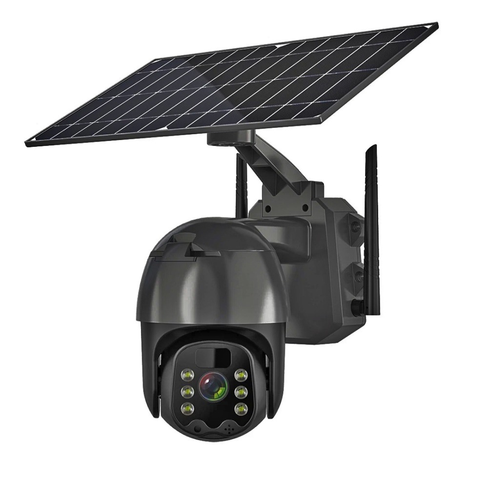 【太陽能監視器】Q5 Pro 可旋轉 球型監視器 戶外 1080P 防水 手機APP 監控 語音通話 紅外線 攝影機-細節圖2