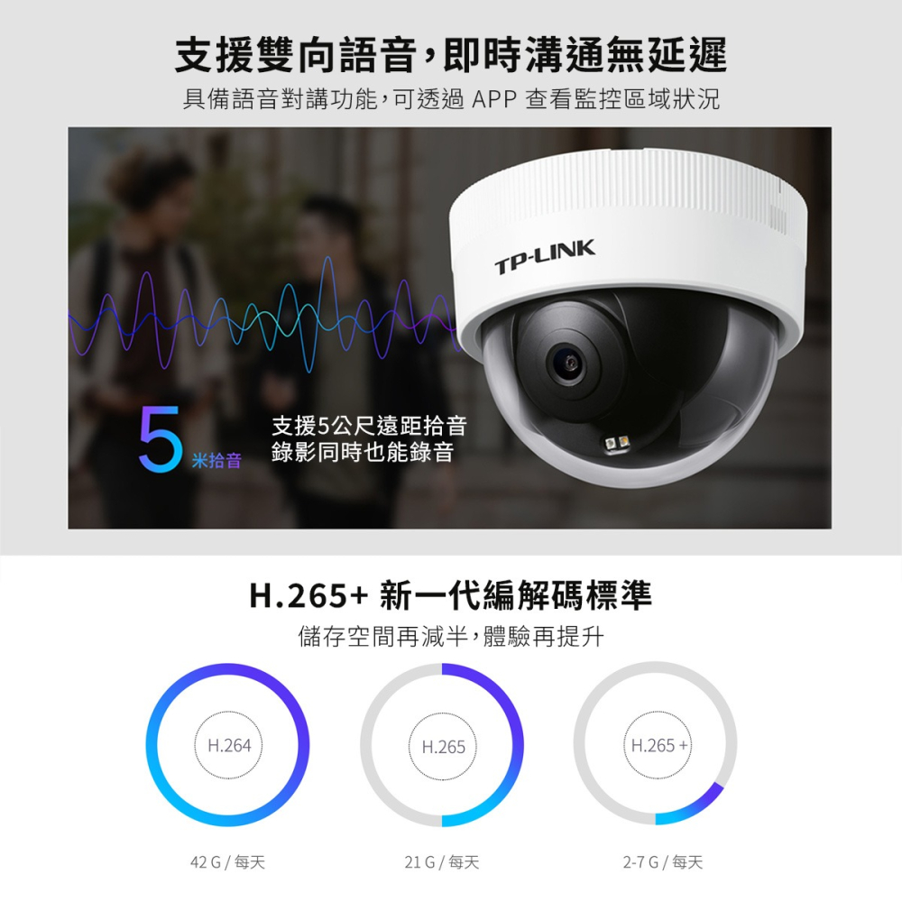 【TP-LINK】網路攝影機 TL-IPC443ME-A 400萬畫素 監視器 IK10 IP66防水 AI人形偵測-細節圖4