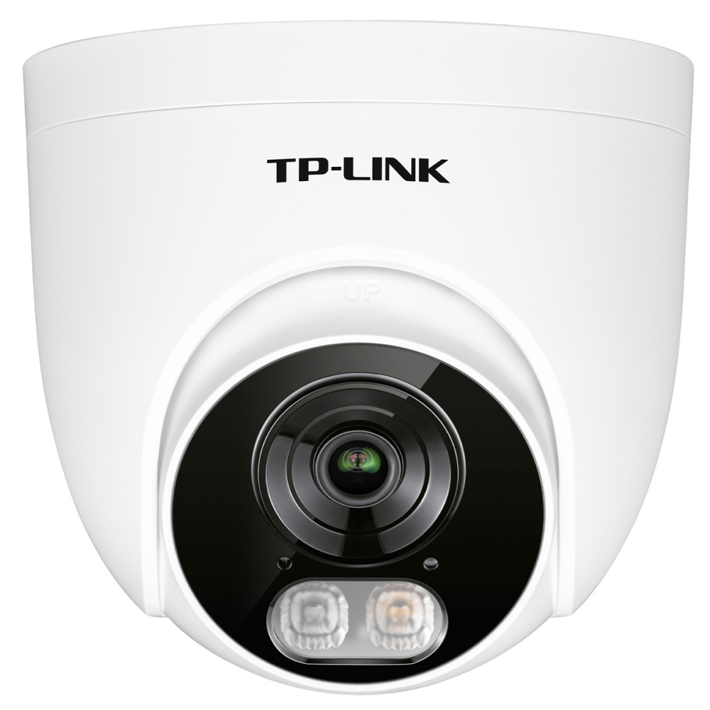【TP-LINK】網路攝影機 TL-IPC445EP-W 400萬畫素 PoE 戶外防水 半球音頻雙光網路攝影機-細節圖2