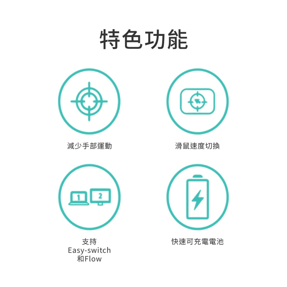 【羅技 Logitech】MX Vertical 人體工學垂直滑鼠 藍牙無線 4000DPI Unifying-細節圖4