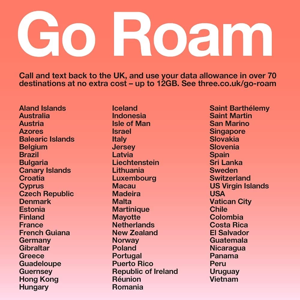 【全球上網卡】3UK 30天 20G 英國 歐洲 歐盟 (Pay As You Go SIM) 無限英國通話 免費漫遊-細節圖5