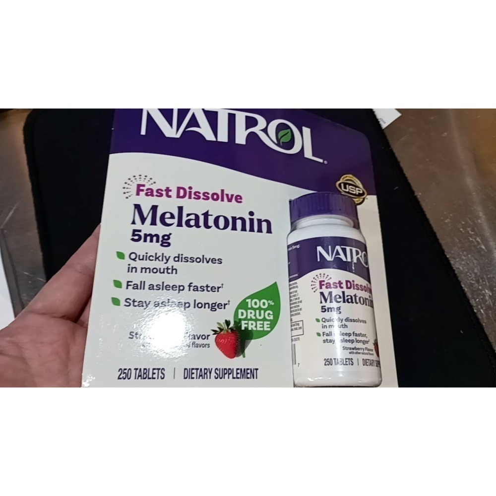 Natrol 退黑激素5mg 250顆速溶錠，效期 2028/02-細節圖4