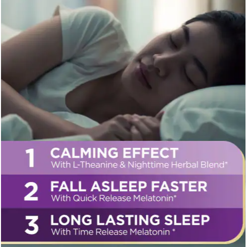 Nature＇s Bounty Sleep3 10 mg. Melatonin, 120 Tablets 2027/07-細節圖2